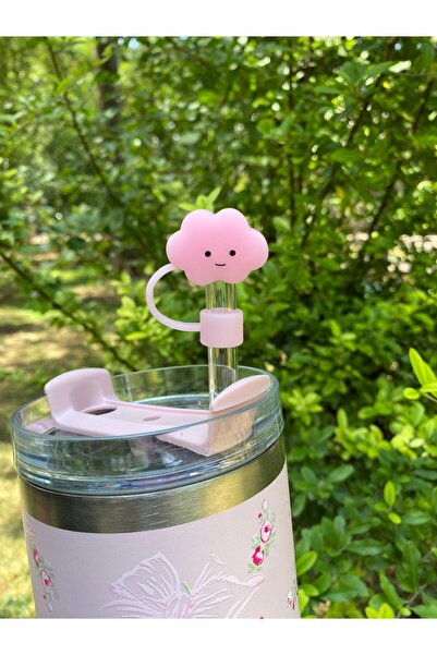 madamini 1 Adet Stanly Quencher Su Matarası Uyumlu Bulut Pipet Ucu Tıpası, 40...