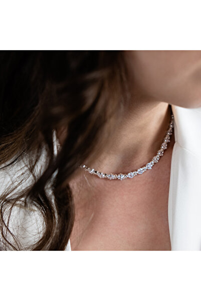 MIIRO Colier din argint Eternal Elegance