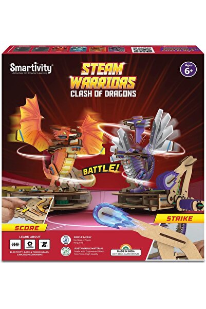 Smartivity DIY Robotic Dragons STEM Fighting/Battle Game Toy (Ages 6-14)