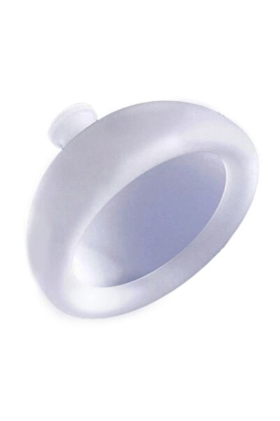 Flippy Therapeutic Sputum Cup - Chest Therapy Silicone Cup 10x6.5 cm, White