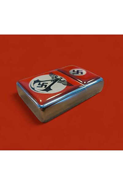 kho military design NZ.Amblemli Benzinli Çakmak Modeli (Çalışır Durumda)