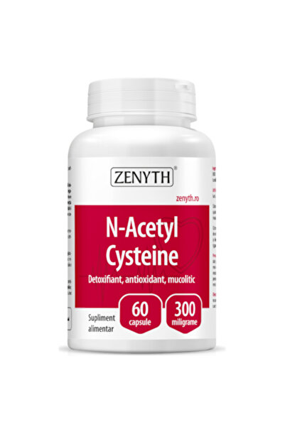 Zenyth Pharmaceuticals Supliment alimentar N-Acetil Cisteină, Zenyth, 60 capsule