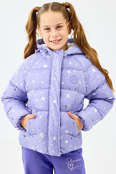 SKECHERS Kız Çocuk Puffer Ceket