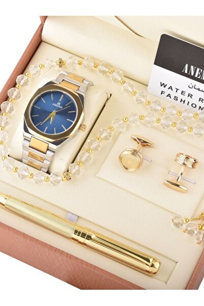 anemarman ANEMAR MAN Luxurious watch set - with bracelet, pen and cupcake for men