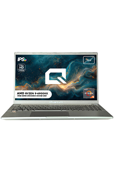 Quantum Ultra GL1601 AMD Ryzen 9 6900HX 32GB DDR5 1TB NVMe SSD 15.6'' IPS 90Hz Freedos Notebook