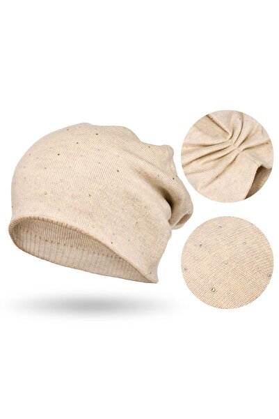 Other Căciulă Peterson pentru femei cu cristale - Bej