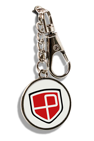 Other Breloc metalic Peterson argintiu/alb/negru/roșu 12,5 cm