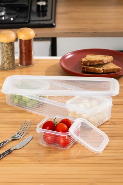 Porsima 4368 FreshLock Vakumlu Kahvaltılık Çok Amaçlı Saklama Kabı Kahvaltı Seti