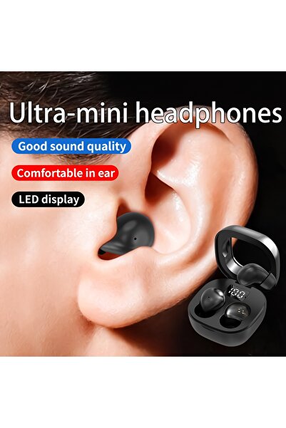 Generic Small Invisible Earbuds for Work and Sleep, Ideal for Small Ear Canals, Bluetooth 5.3