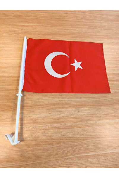 ELPAŞ 5 ADET TÜRK BAYRAKLI ARAÇ OTO KONVOY BAYRAK DİREĞİ