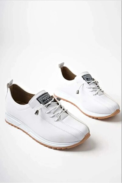 KAYGISIZ AYAKKABI White Special Daily Casual Sports Women's Flat Shoes Ht Freedom