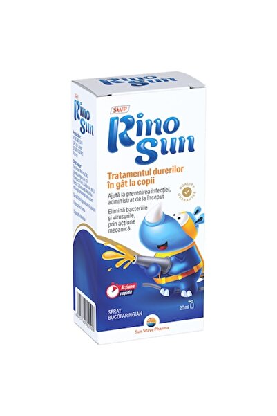 SUN WAVE PHARMA Spray Rinosun, Sun Wave Pharma, Glicerol, miere, extract de V...
