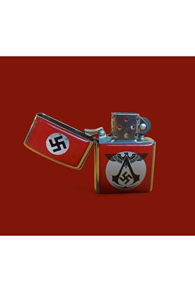 kho military design NZ.Amblemli Benzinli Çakmak Modeli (Çalışır Durumda)