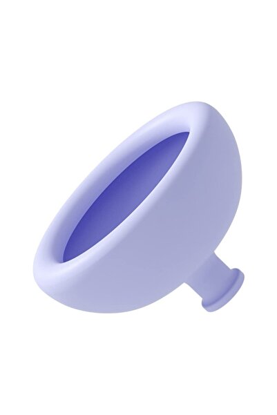 Flippy Therapeutic Sputum Cup for Chest Therapy, Silicone, Purple, 10 x 6.5 cm