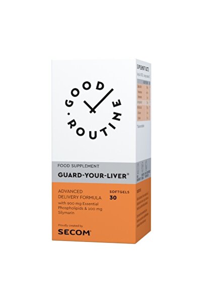 Good Routine Hepatoprotector Guard-Your-Liver 30 capsule cu 900mg fosfolipide esentiale si 100mg silimarina, Good