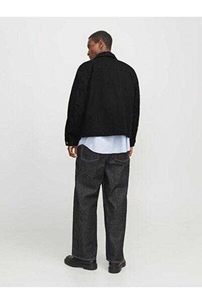 Jack & Jones Boston Men's Polo Neck Black Jacket