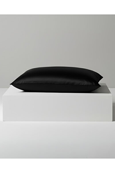 Cozy Home Halo Satin Pillowcase Black 50X70