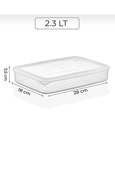 origa 12 حاوية تخزين للثلاجة والميكروويف، منظم للثلاجة 2300 مل × 1 - 1600 مل ...