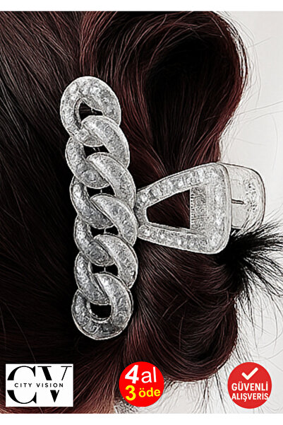 cityvision Silvery Gray Color Chain Model Latch Buckle 11 cm - Stylish and Durable