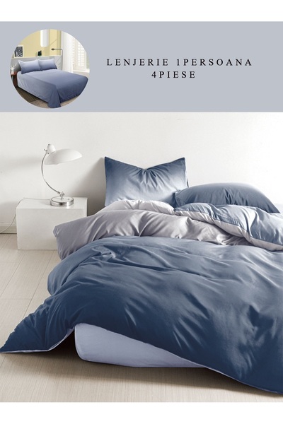 CHIRASO CHIRASO Linen, Satin Cotton, 1 person, Classic Sheet 155x220cm, Pillowcase 155x200, 2 Pillowcases