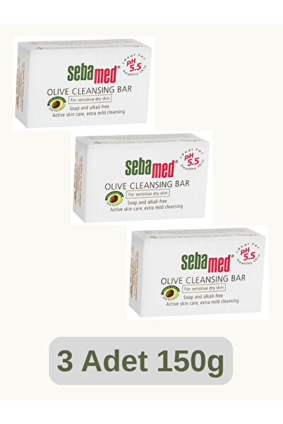 Sebamed Kompakt Zeytinyağlı Sabun 150 g 3 Adet