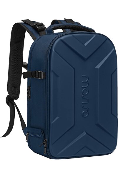 Mosiso حقيبة ظهر للكاميرا، حافظة صلبة هندسية مقاومة للماء مع حامل ثلاثي القوا...