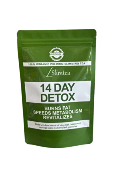 Slimtea شاي Lslimtea Detox للتخسيس وحرق الدهون في 14 يومًا