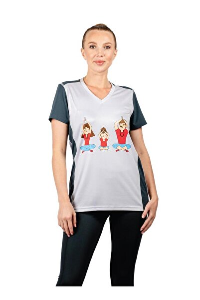 Zaecy Women's V-neck T-shirt