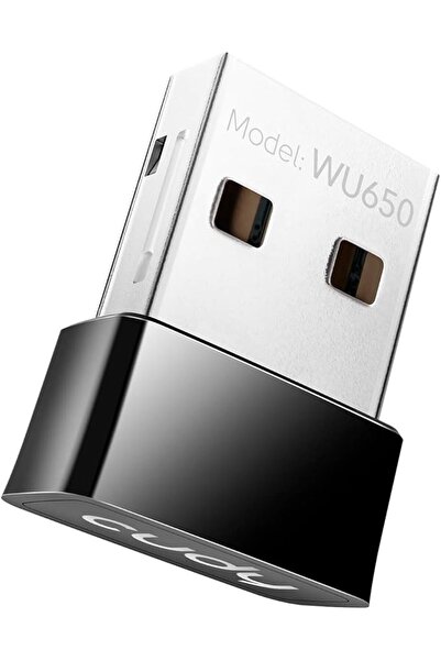 cudy محول لاسلكي USB AC650 WiFi Dongle بسرعة 433 ميجابت في الثانية + 200 ميجا...