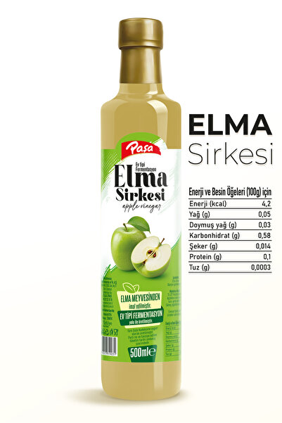 Paşa Kuruyemiş Elma Sirkesi 500 ml