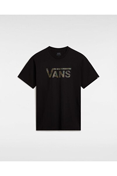 Vans تي شيرت Bubble Camo Drop V Fill SS Crew للشباب VN000HY3BLK1 أسود-XL