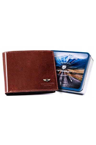 Other Large men's leather wallet without clasp - Peterson