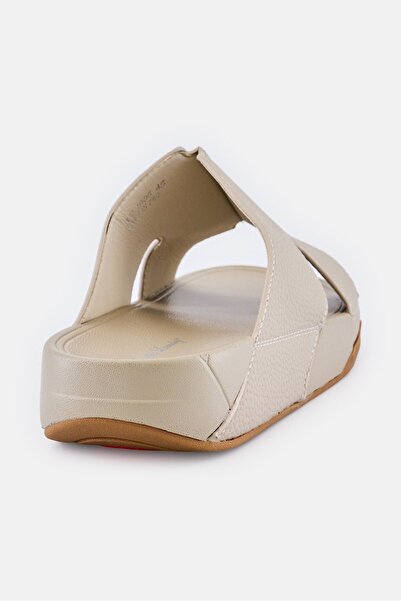 English Laundry Men Slip On Arabic Sandals, Beige