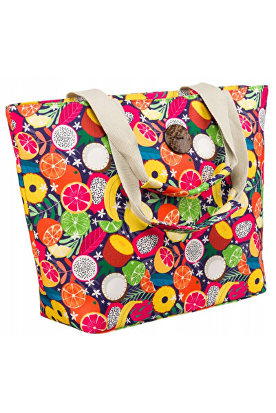 Other Geantă mare de cumpărături pentru femei cu motiv de fructe