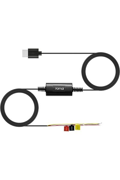 70MAİ UP03 Hardwire Kit for M500/A810/X200 — 3m Mini USB, 12–30V to 5V/2.4A, ...