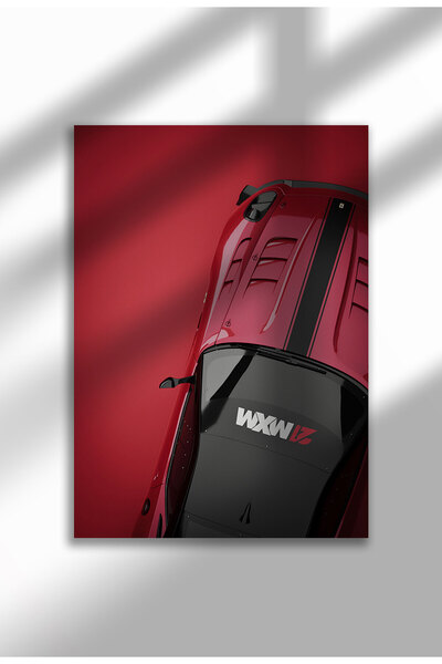 21mxm Poster pânză neînrămat cu supermașină - Imprimare digitală - 599XX Evoluzione 2011 08