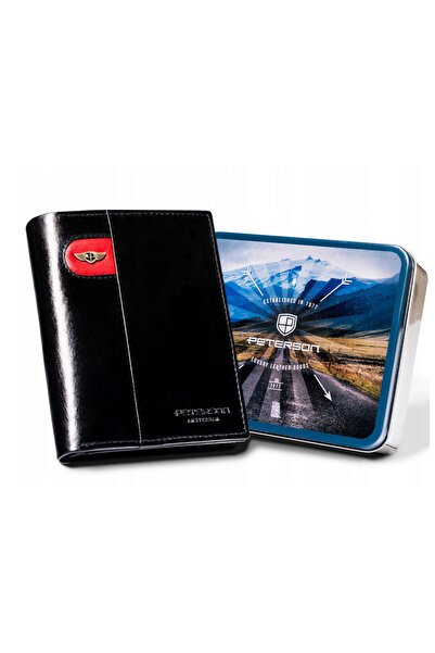 Other Large men's leather wallet without clasp - Peterson