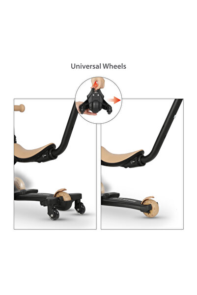QPLAY Sema Evo Scooter Universal 360° Swivel Wheels