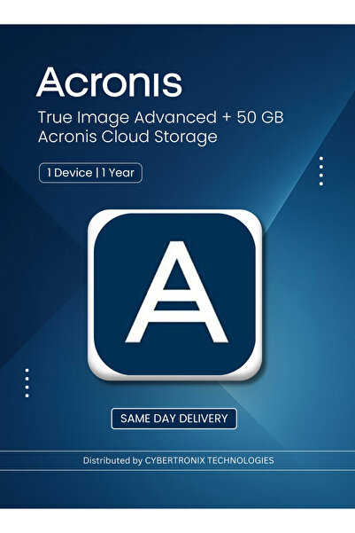 Acronis True Image Advanced 2025 + 50 جيجابايت من مساحة التخزين السحابية | جه...