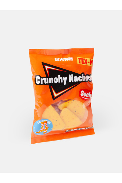 Eat My Socks Crunchy Nachos Turuncu Yetişkin Çorap