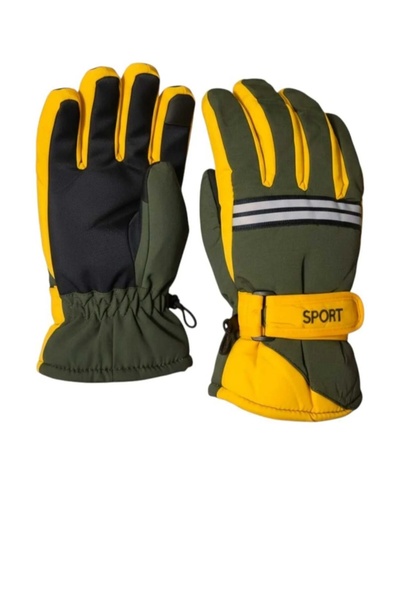 Kitti قفازات كار كاياك مقاومة للماء من الصوف للأعمار من 9 إلى 13 سنة