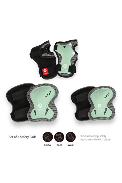 QPLAY مجموعة أدوات السلامة الرياضية للأطفال - واقيات الكوع والركبة والمعصم - ...