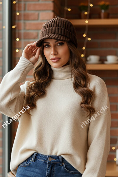 Ritagarcia Premium Soft Knit Hat / Beanie - Winter Cap Hat with Brim