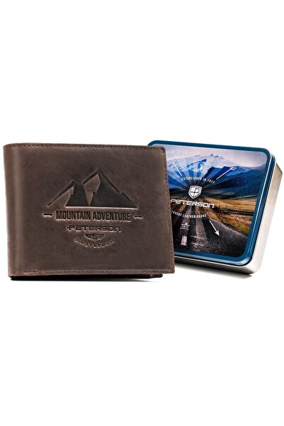 Other Portofel mare din piele pentru bărbați cu relief decorativ - Peterson