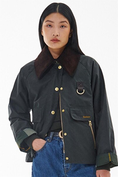 Barbour Catton Yağlı Ceket SG51 Sage-Ancient