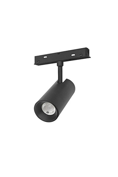 FSL 20W LED Track Light, 24° Beam Angle, Black, Body Color 3000K (Warm White 3000K)