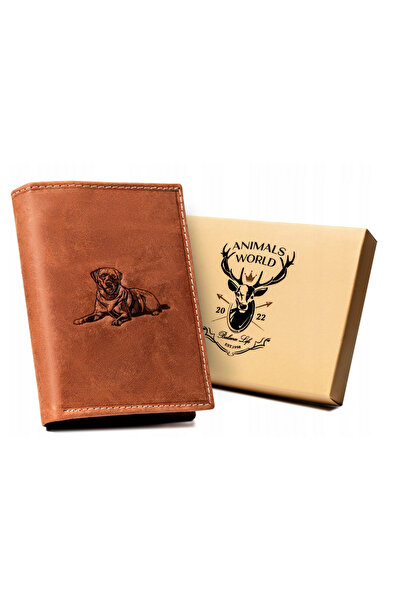 Other Large, vertical men's wallet made of genuine leather - Always Wild
