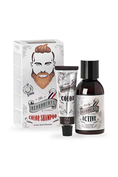 BEARDBURYS – Hair Coloring Shampoo Light Brown 5N