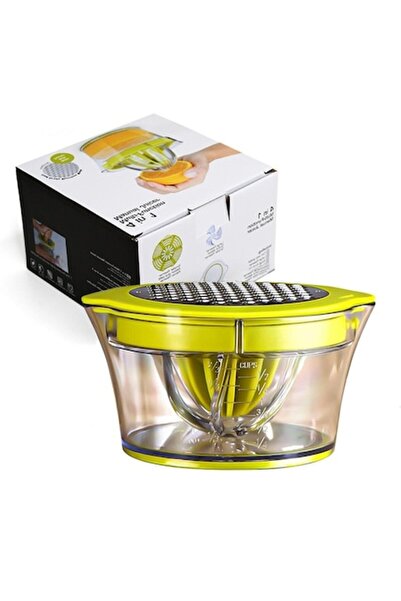 Danex Storcător de fructe 2 în 1, Danex, cu răzătoare și separator de ouă, 14,8 x 8 x 13 cm, Verde