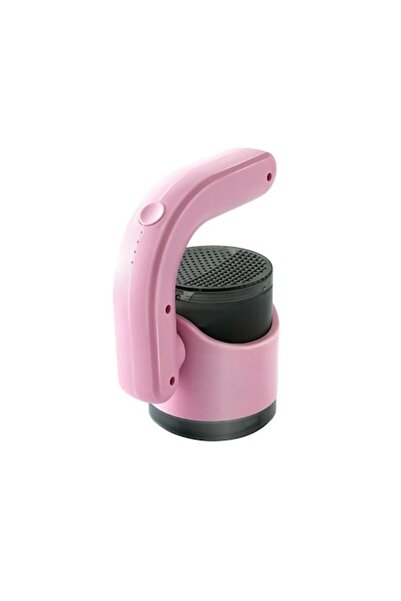 Danex Flippy lint, hair and dust remover with LED, stainless steel blades, adjustable handle, pink